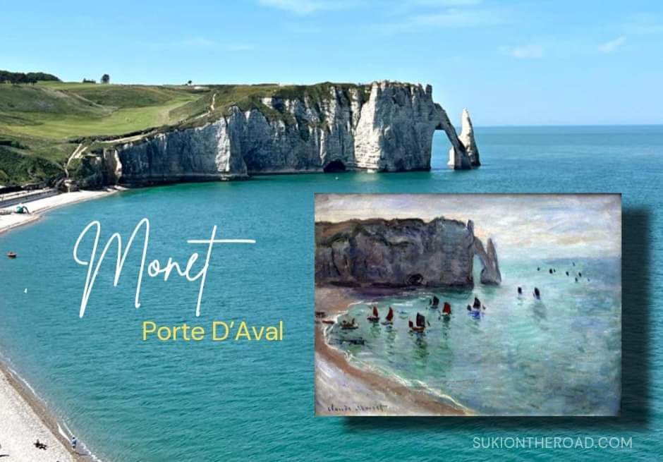 Descubre qué ver en Étretat: los acantilados blancos de Normandía, la Porte d’Aval, la Aguja, las leyendas de Arsenio Lupin y consejos prácticos para planificar tu visita.