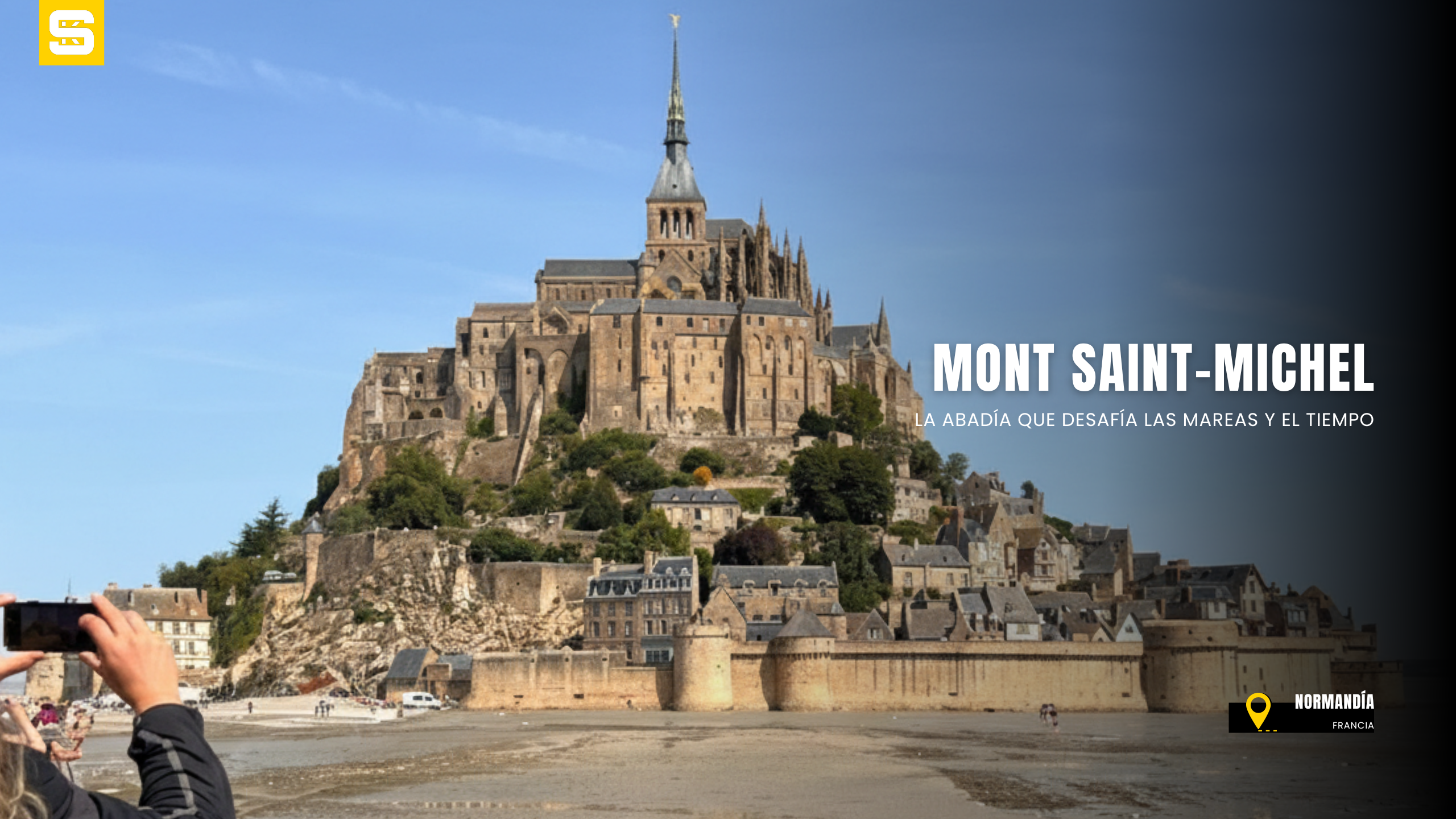 Guía completa para visitar Mont Saint-Michel en Normandía: cómo llegar, horarios de la abadía, mareas, qué ver y consejos prácticos para vivir esta isla única entre cielo y mar.