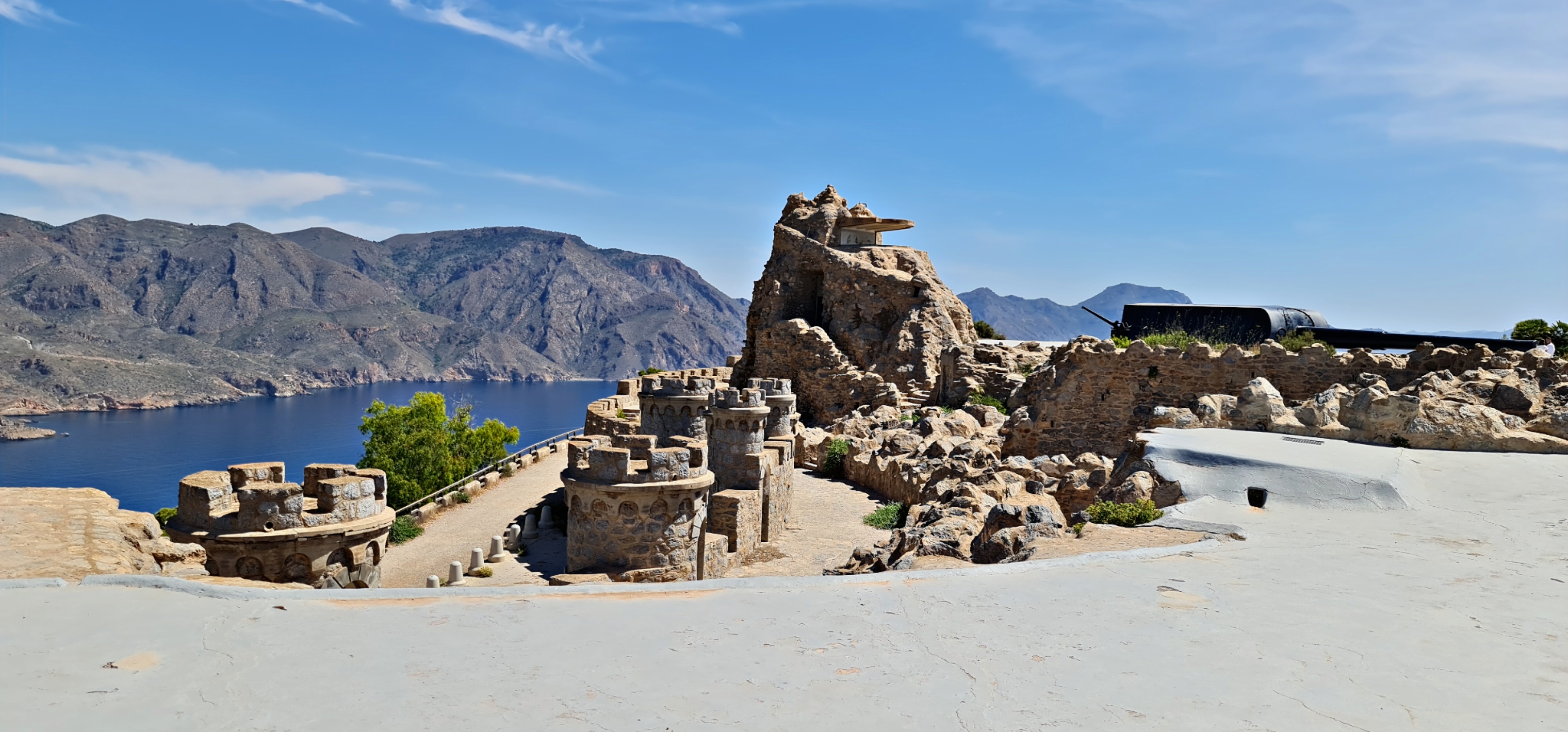 Ruta en Moto Batería de Castillitos, Cabo Tiñoso, Cartagena. 
Guía de Mototurismo Región de Murcia | SUKI ON THE ROAD