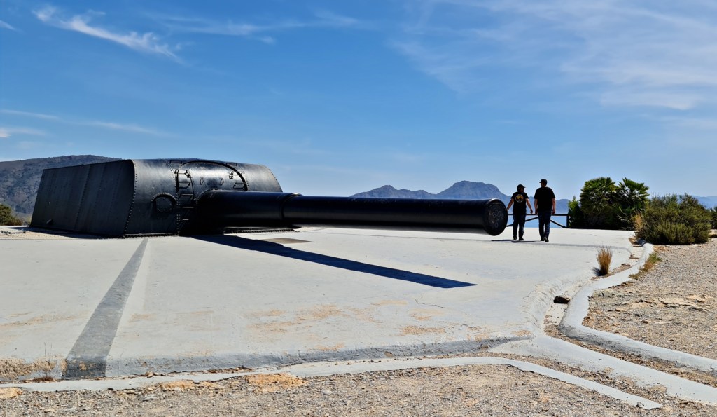 Ruta en Moto Batería de Castillitos, Cabo Tiñoso, Cartagena. 
Guía de Mototurismo Región de Murcia | SUKI ON THE ROAD