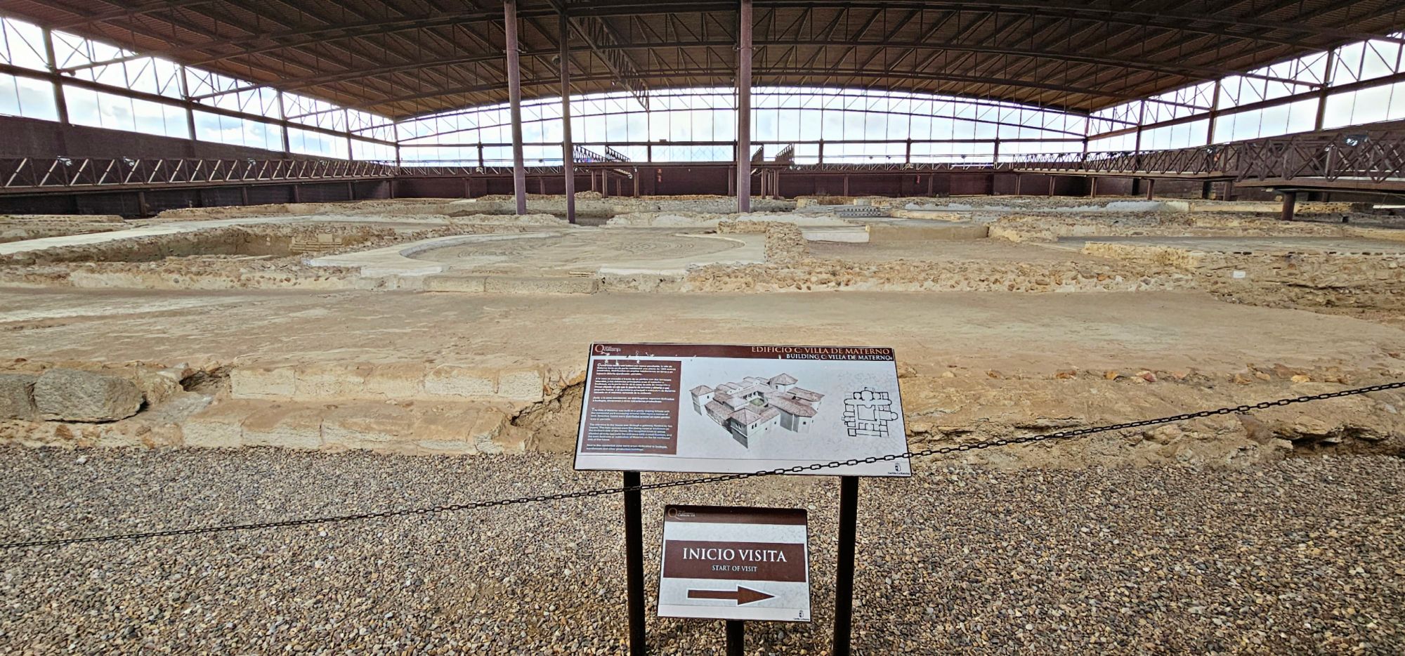 Villa de Materno, yacimiento de Carranque | Guías de Mototurismo SUKI ON THE ROAD