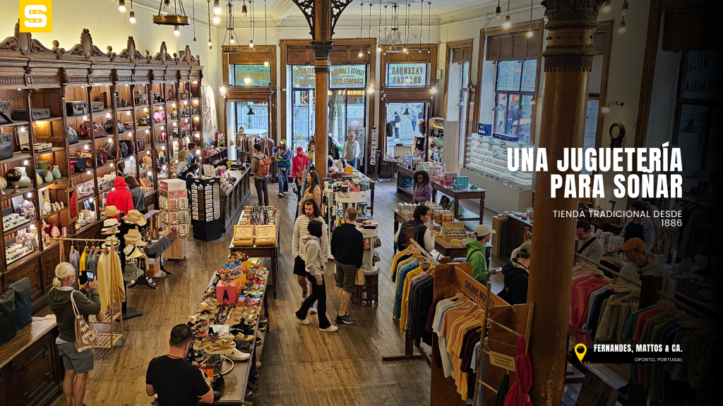 Fernandes Mattos & CA:Una juguetería para soñar en el corazón de&nbsp;Oporto