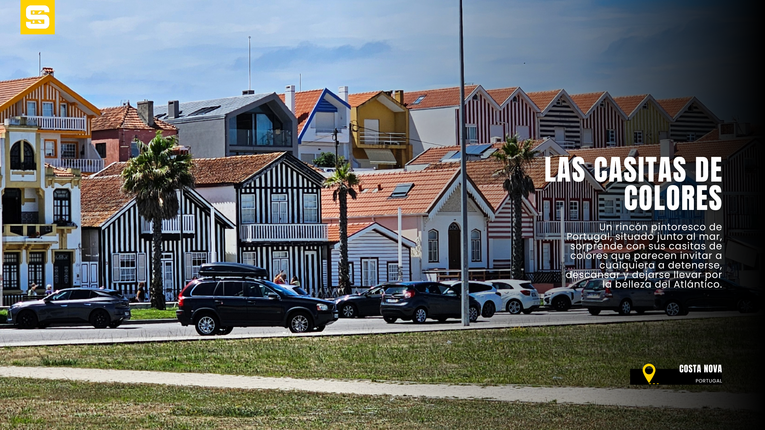 Costa Nova, las casitas de colores en Portugal