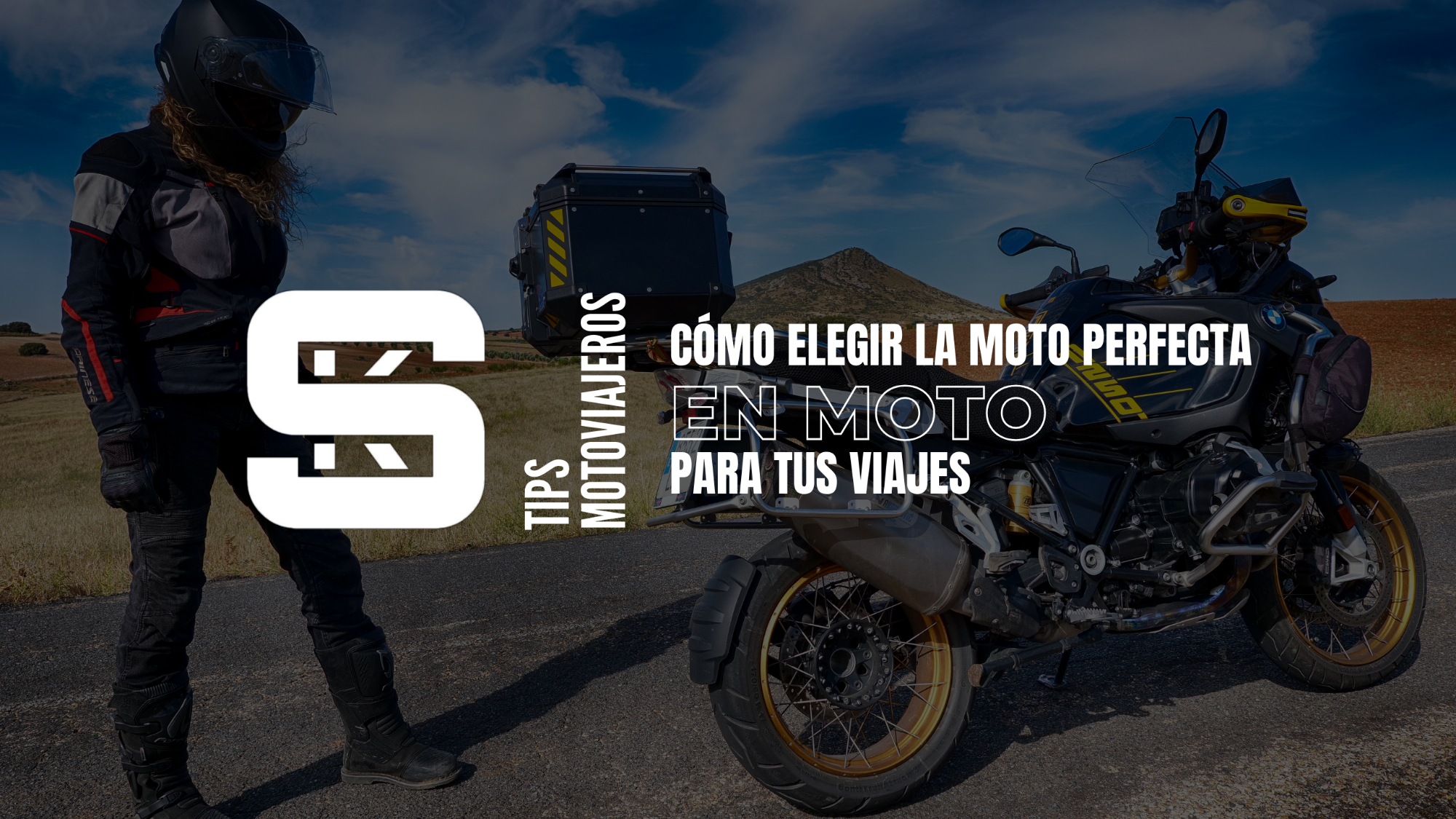 Cómo Elegir la Moto Perfecta para Tus Viajes en Moto.
Viajar en moto es una experiencia incomparable; la sensación de libertad, el viento en tu rostro y la emoción de explorar nuevos horizontes hacen que cada kilómetro sea una aventura inolvidable. Pero, ¿cómo elegir la moto adecuada para tus viajes en moto? Como una apasionada motoviajera, estoy aquí para compartir algunos consejos clave para ayudarte a encontrar la moto perfecta que te acompañará en tus épicas travesías por carretera. Rutas en Moto | Blog de Mototurismo, guías y consejos para que puedas planificar tu ruta en moto por libre.