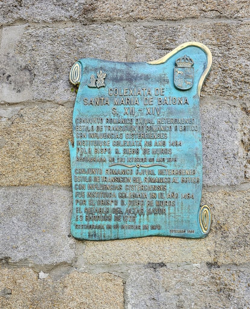 Ex-Colegiata de Santa María de Baiona. Ruta en Moto | Guía de Mototurismo, Pontevedra | SUKI ON THE ROAD