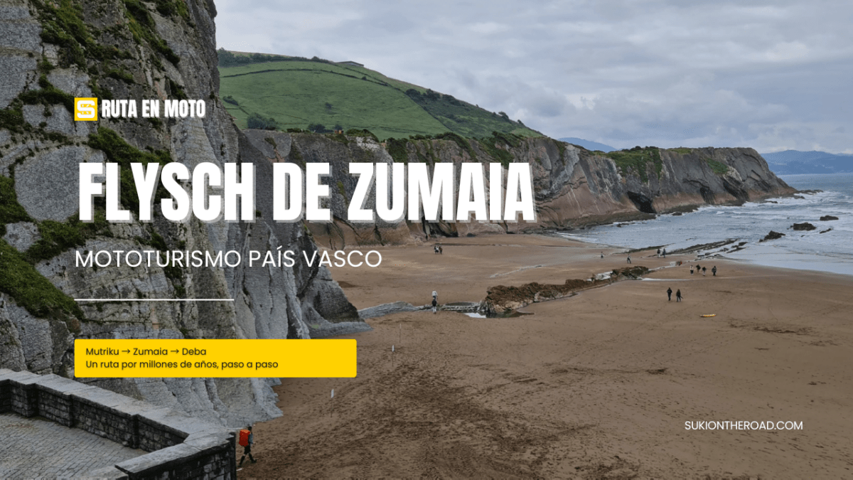 Ruta mototurística por los Flysch de la costa&nbsp;vasca