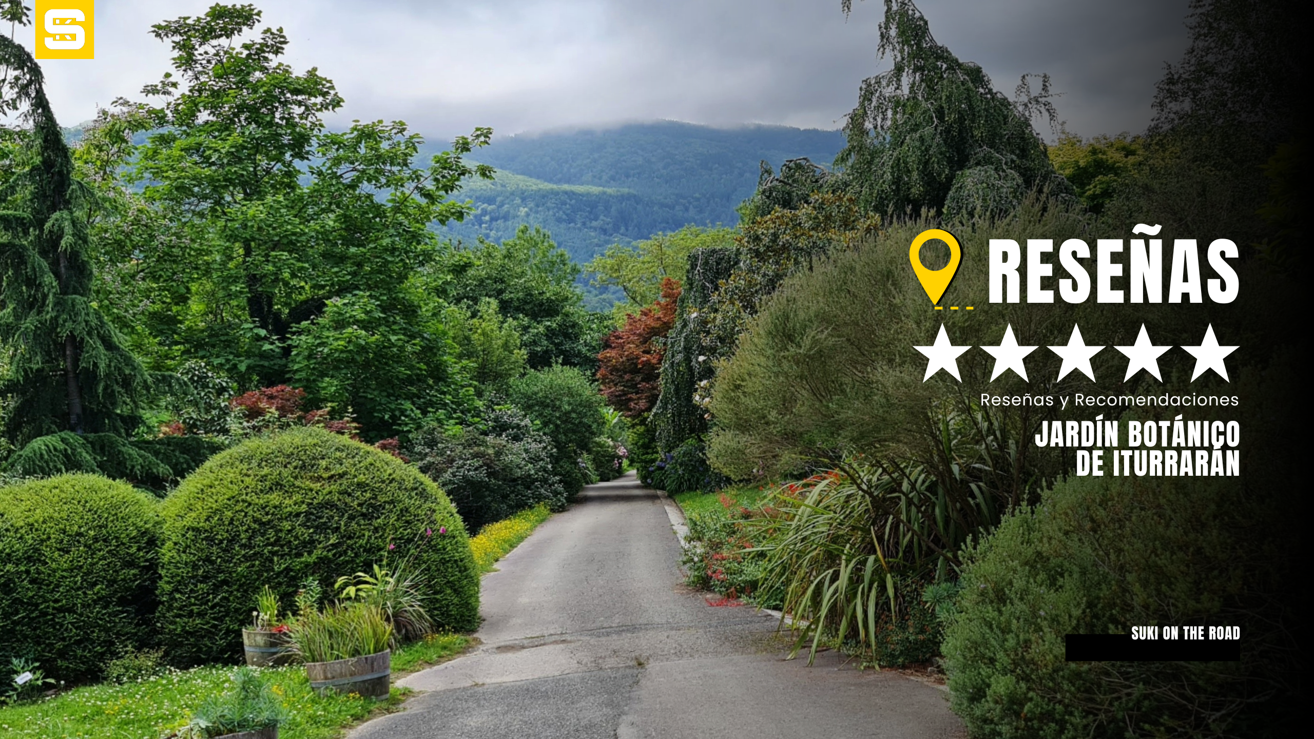 Jardín Botánico de Iturrarán y Parque Natural de Pagoeta, Guipúzcoa . Guía de Mototurismo País Vasco | SUKI ON THE ROAD