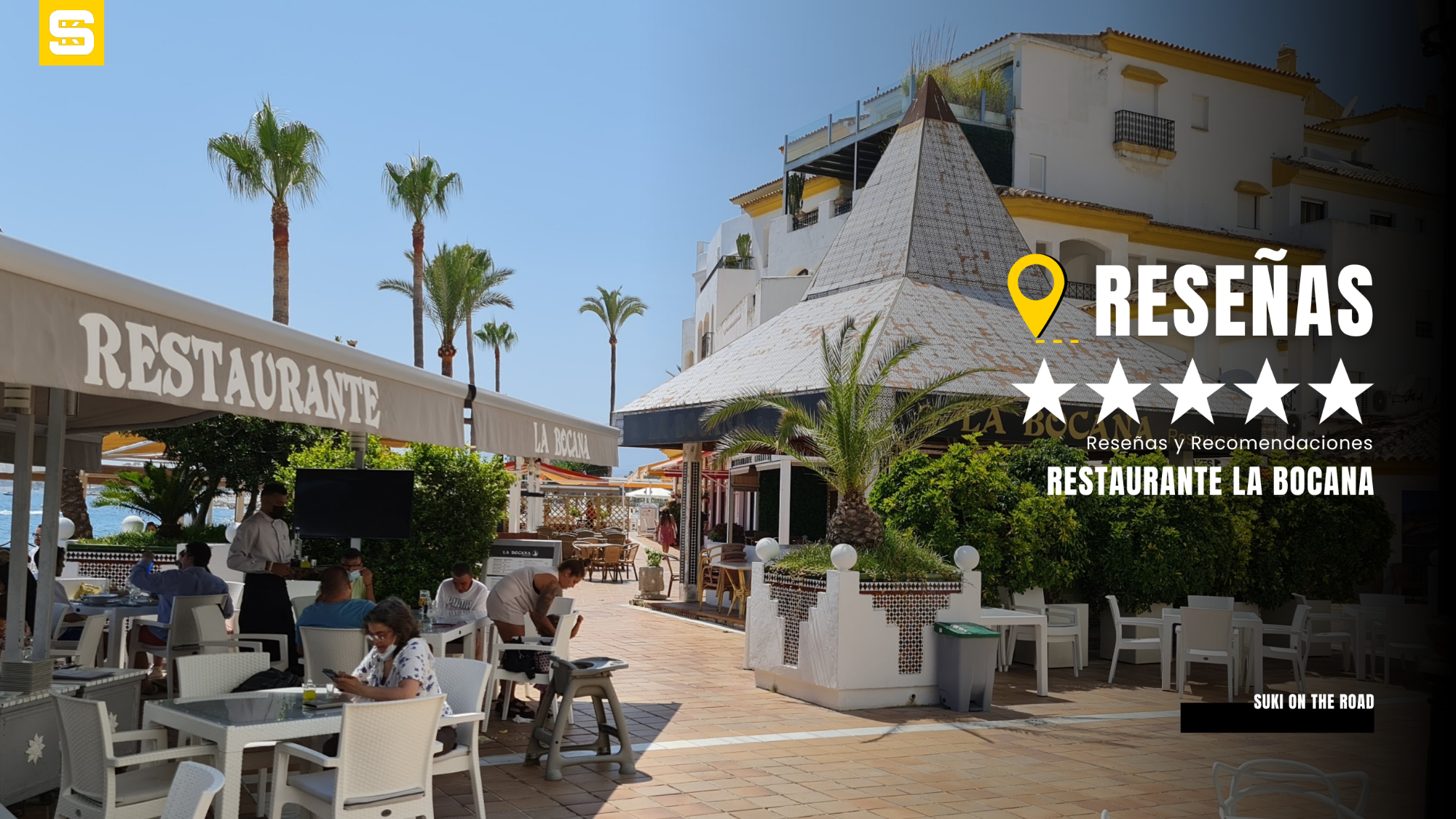 RESEÑA-Restaurante La Bocana (Puerto Banús).Si buscas un restaurante con una ubicación inmejorable, vistas espectaculares y una gastronomía mediterránea exquisita, La Bocana en Puerto Banús es una elección perfecta. Reseña Local Guide SUKI ON THE ROAD|  Guía de Mototurismo, Málaga.