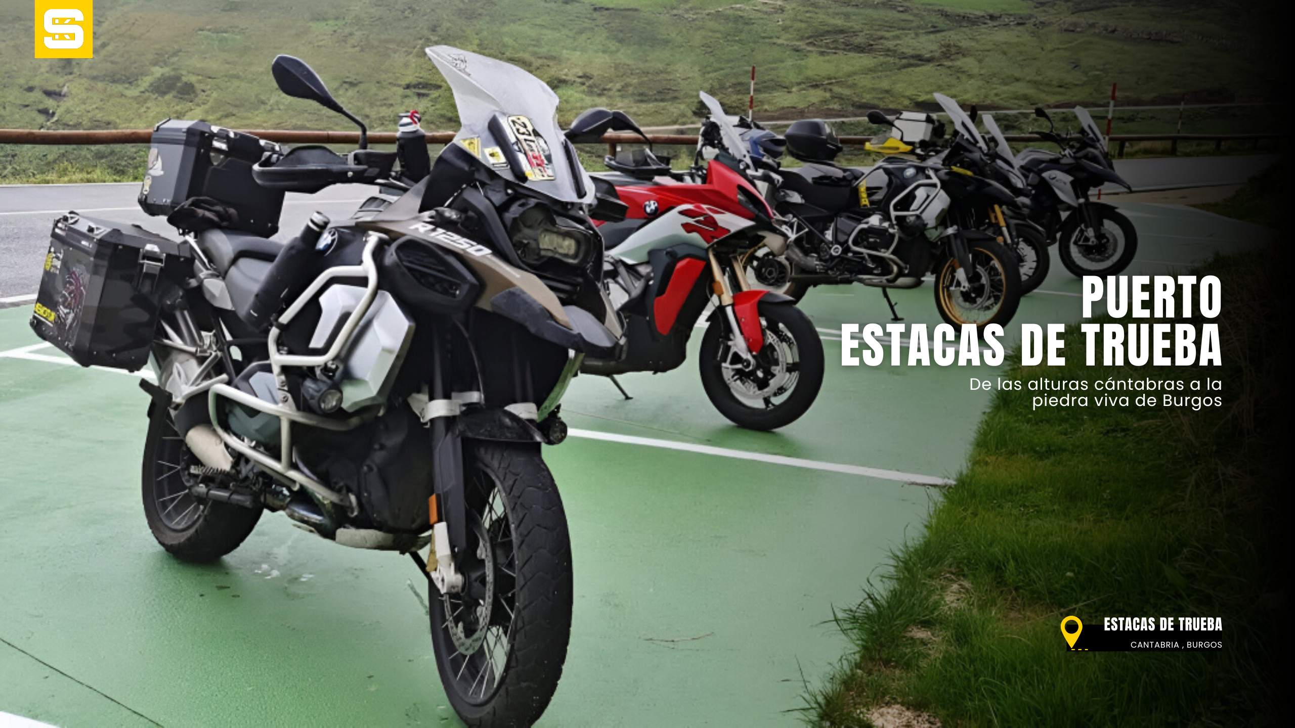 Puerto de las Estacas de Trueba: Rutas en Moto entre Cantabria y Burgos