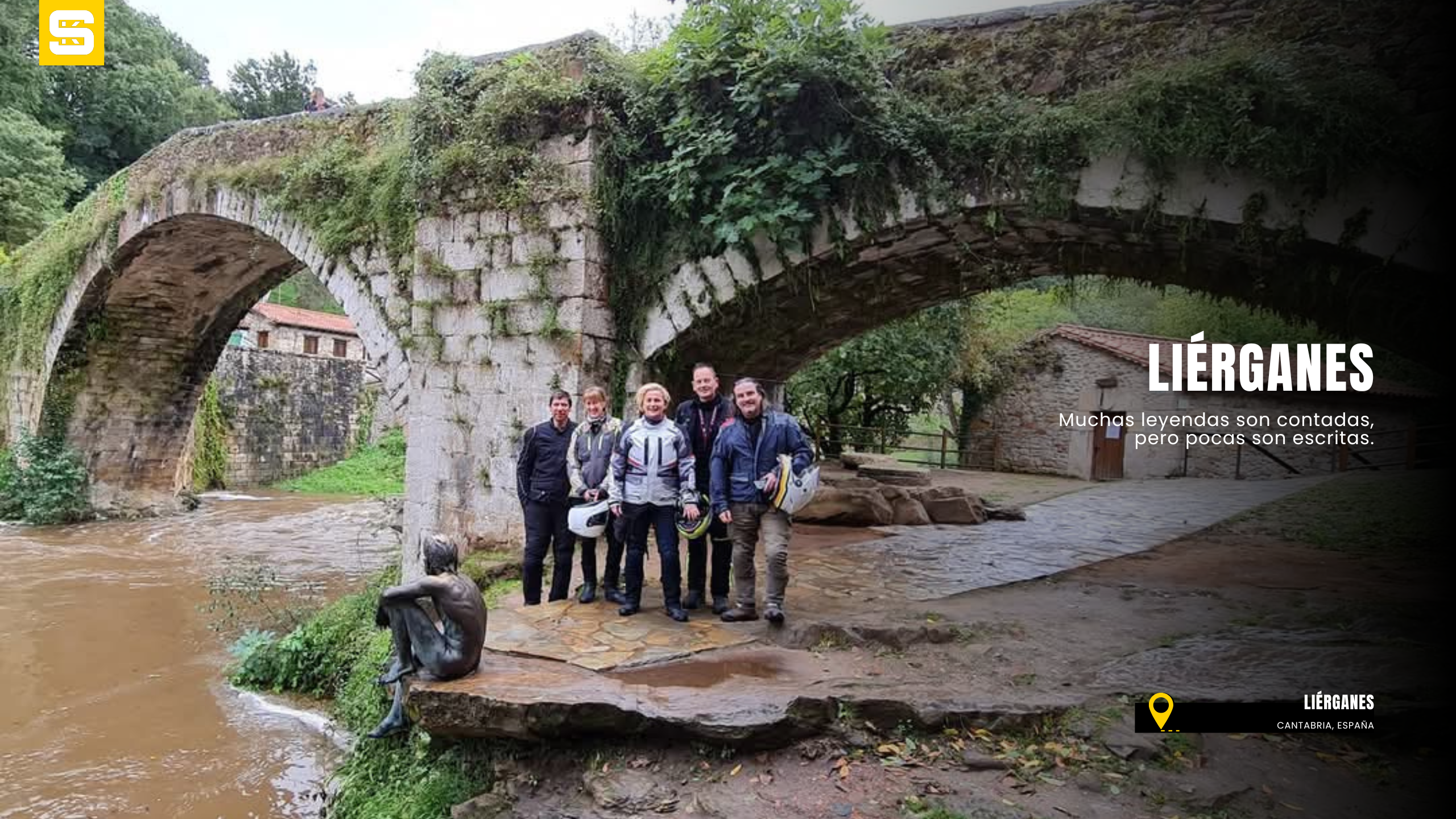 Liérganes, joya entre montañas y leyendas | Ruta en moto por Cantabria.Guía de Mototurismo SUKI ON THE ROAD