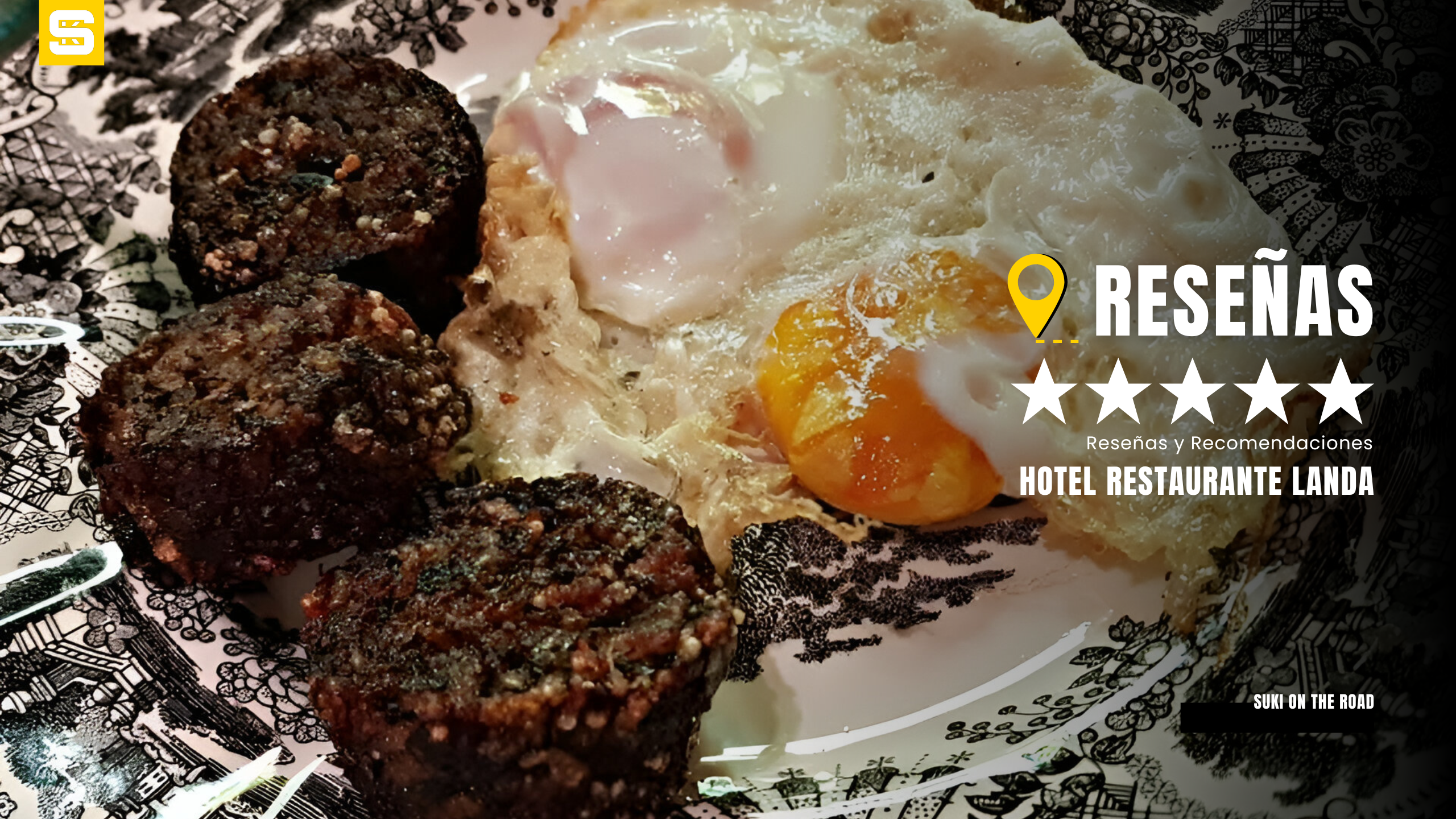 Hotel Restaurante Landa, Burgos – Huevos fritos, tradición y una parada con historia. Ruta en Moto, Guía de Mototurismo Burgos | SUKI ON THE ROAD
