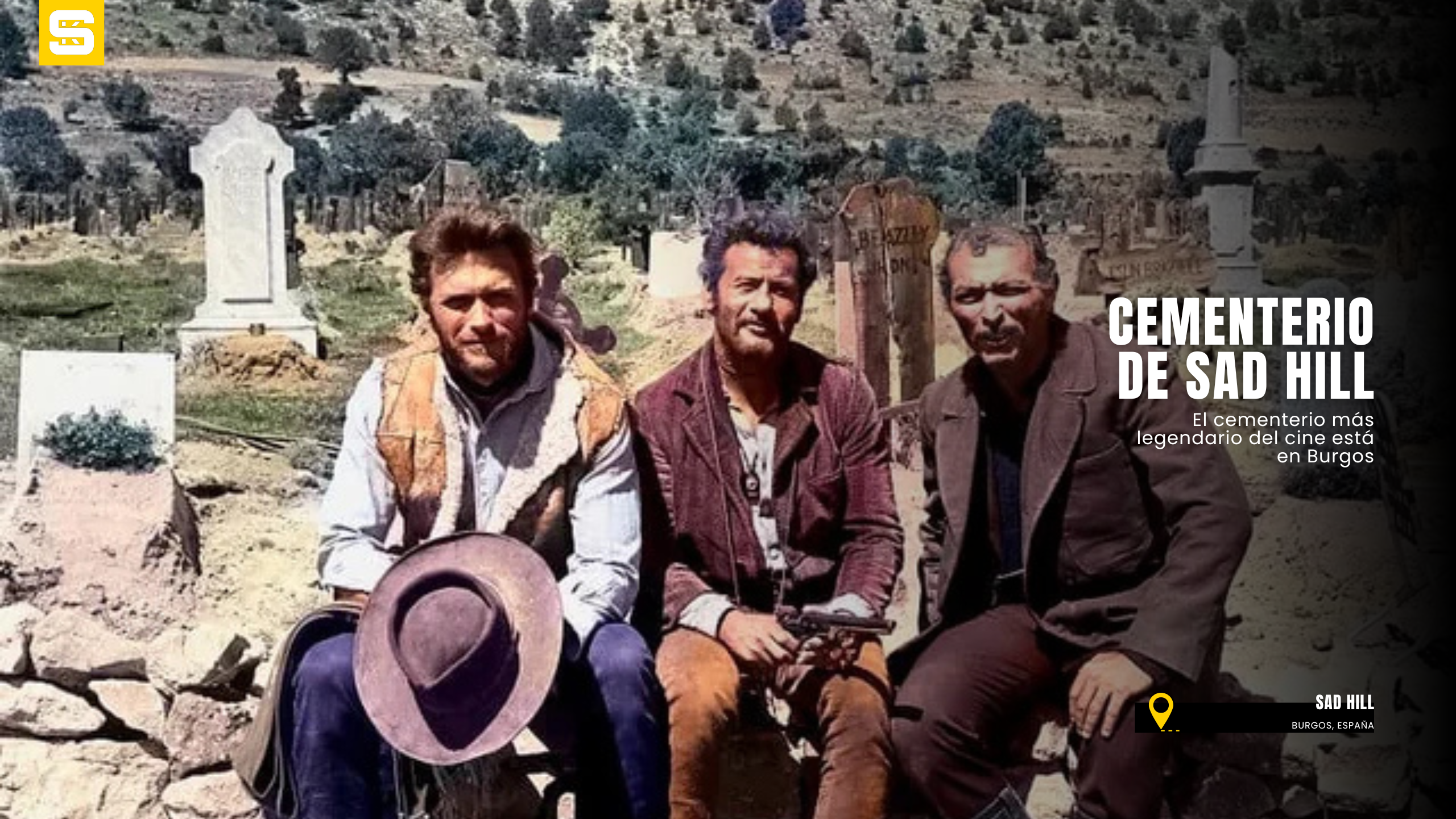 Sad Hill: El cementerio más legendario del cine está en Burgos.Ruta en moto: El Bueno, el Feo y el Malo – por los escenarios del Spaghetti Western en Burgos SUKI ON THE ROAD