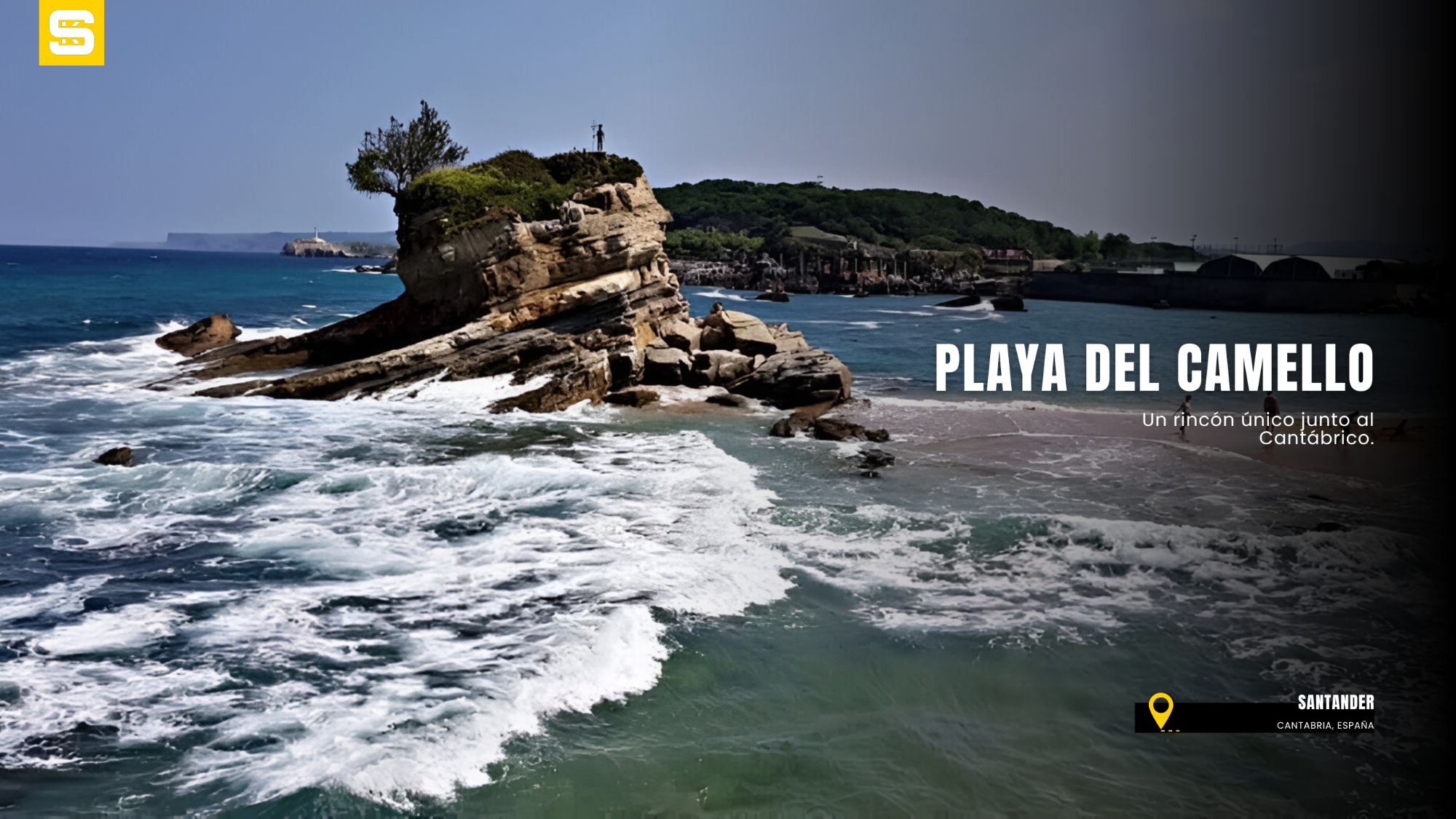 Playa del Camello en Santander | Ruta en Moto por la costa y el interior cántabro | SUKI ON THE ROAD