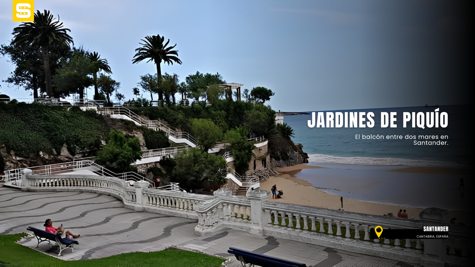 Jardines de Piquío en Santander | Ruta en Moto escénica Santander → Cabo Mayor → Faro de Ajo → Noja → Laredo | Guía de Mototurismo SUKI ON THE ROAD