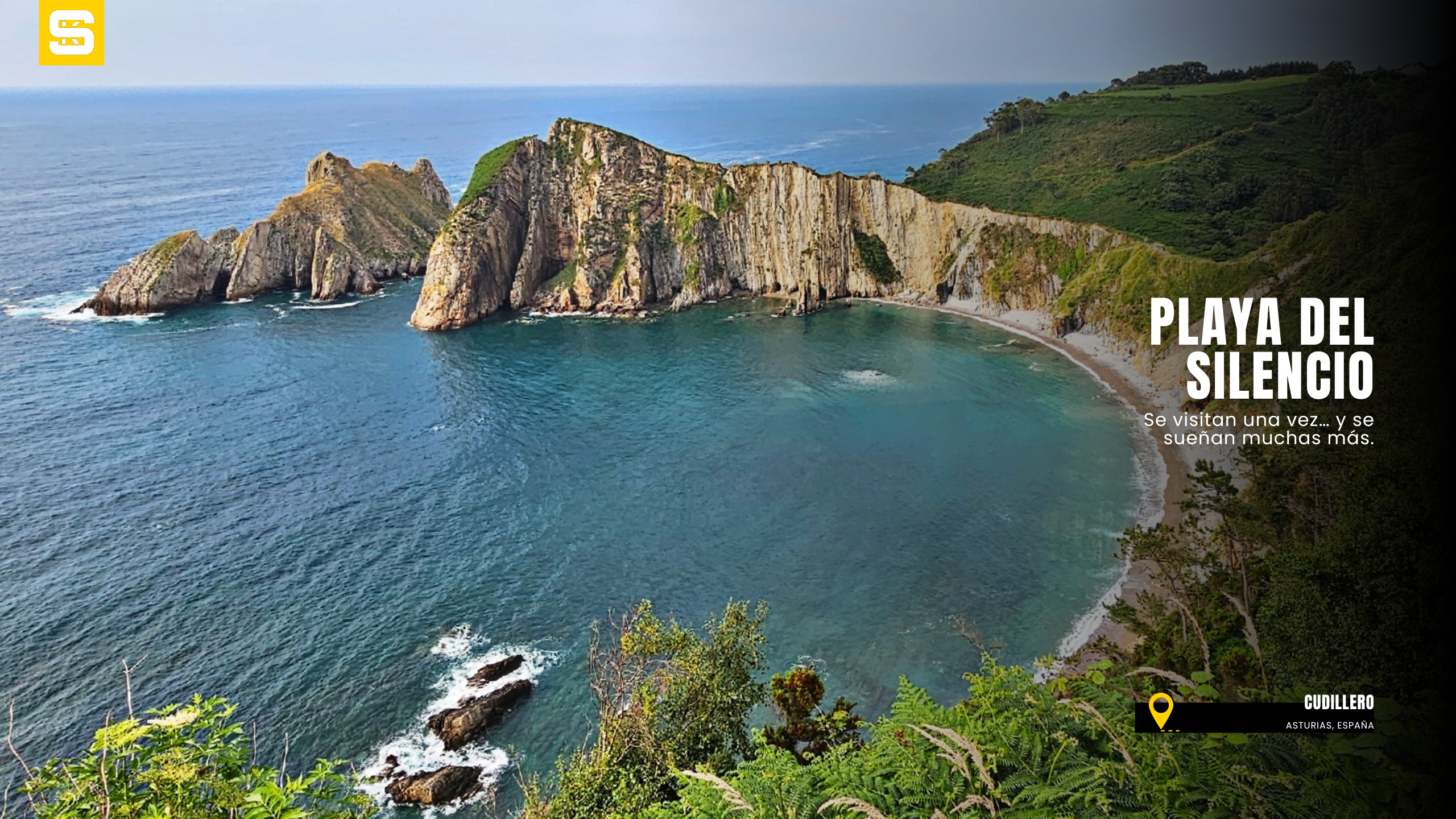 Playa del Silencio - Un secreto entre acantilados en Cudillero, Asturias | Guías de Mototurismo SUKI ON THE ROAD