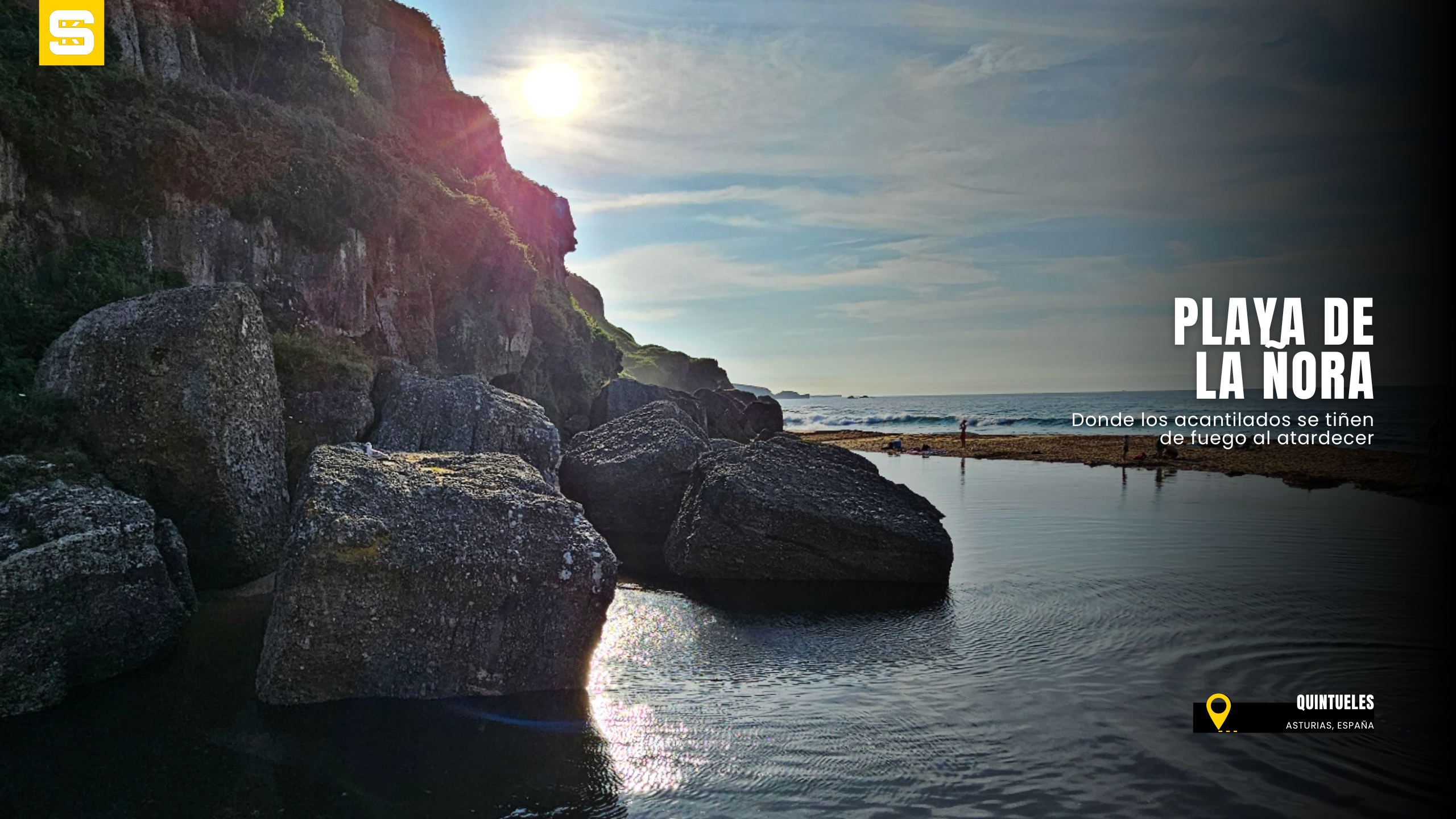 Playa de la Ñora, Asturias