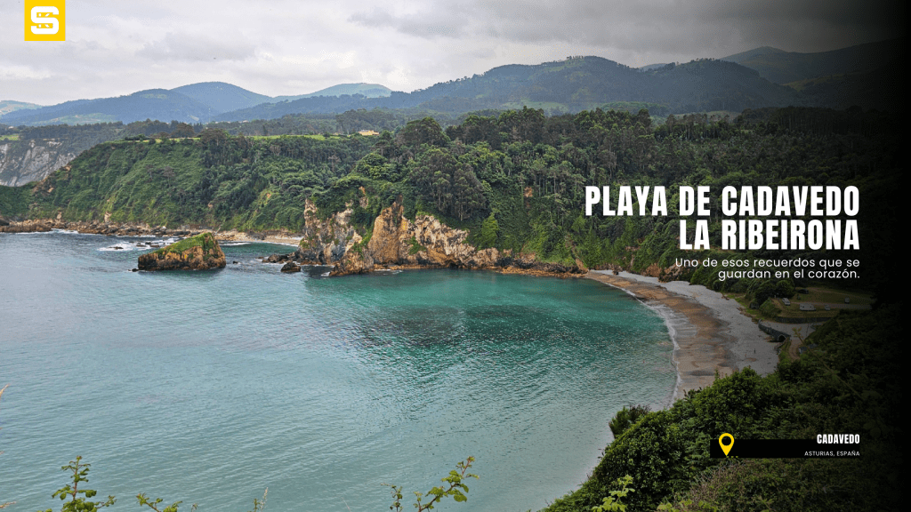 Playa de Cadavedo (La Ribeirona), una concha en el paraíso&nbsp;asturiano