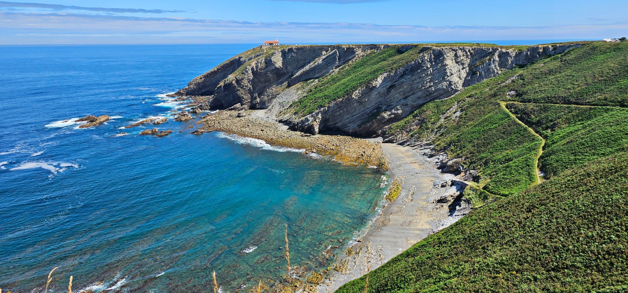 Cabo Vidio, el balcón del fin del mundo y el banco más bonito de Asturias. Guía de Mototurismo SUKI ON THE ROAD