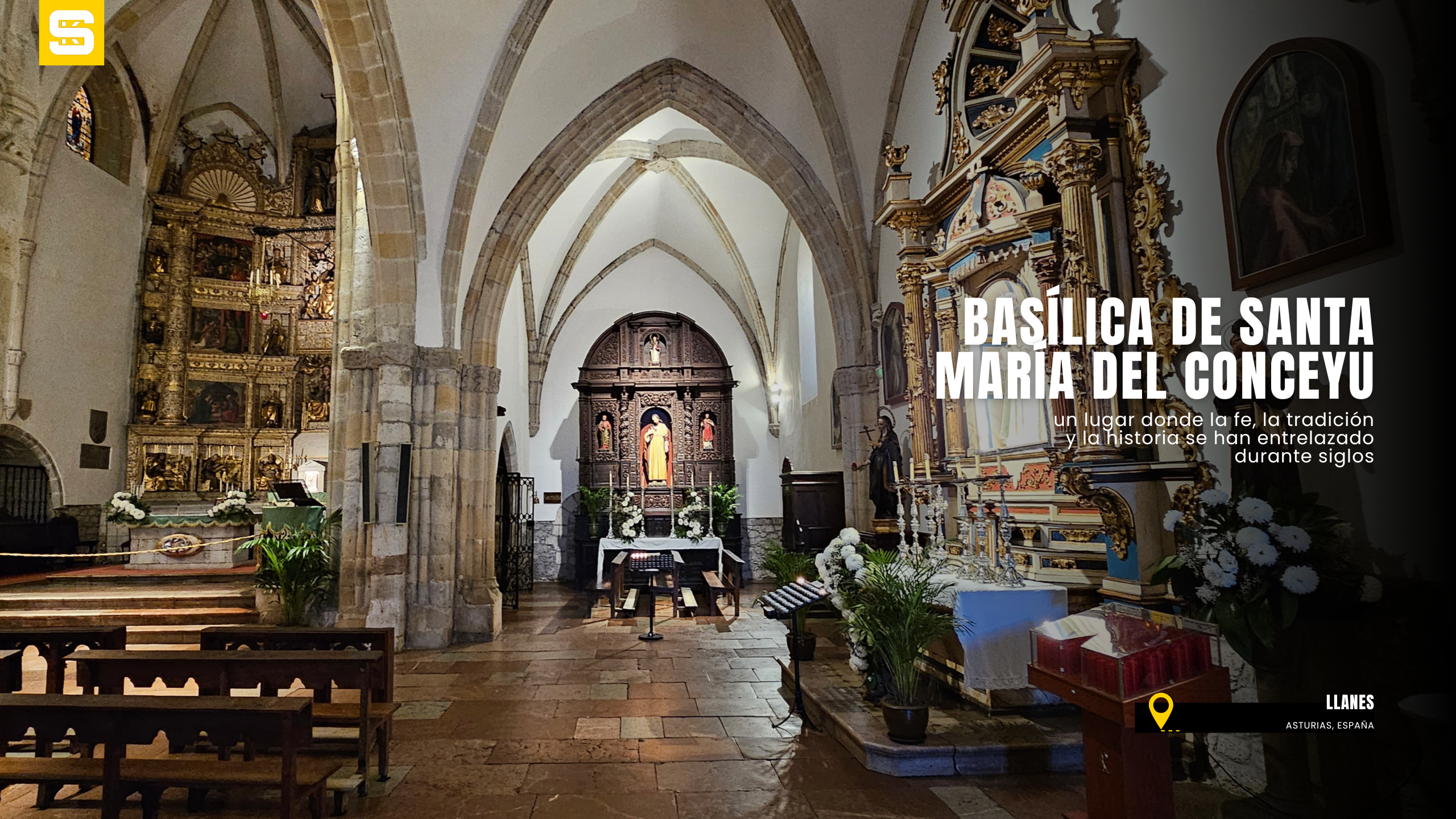 Basílica de Santa María del Conceyu en Llanes
