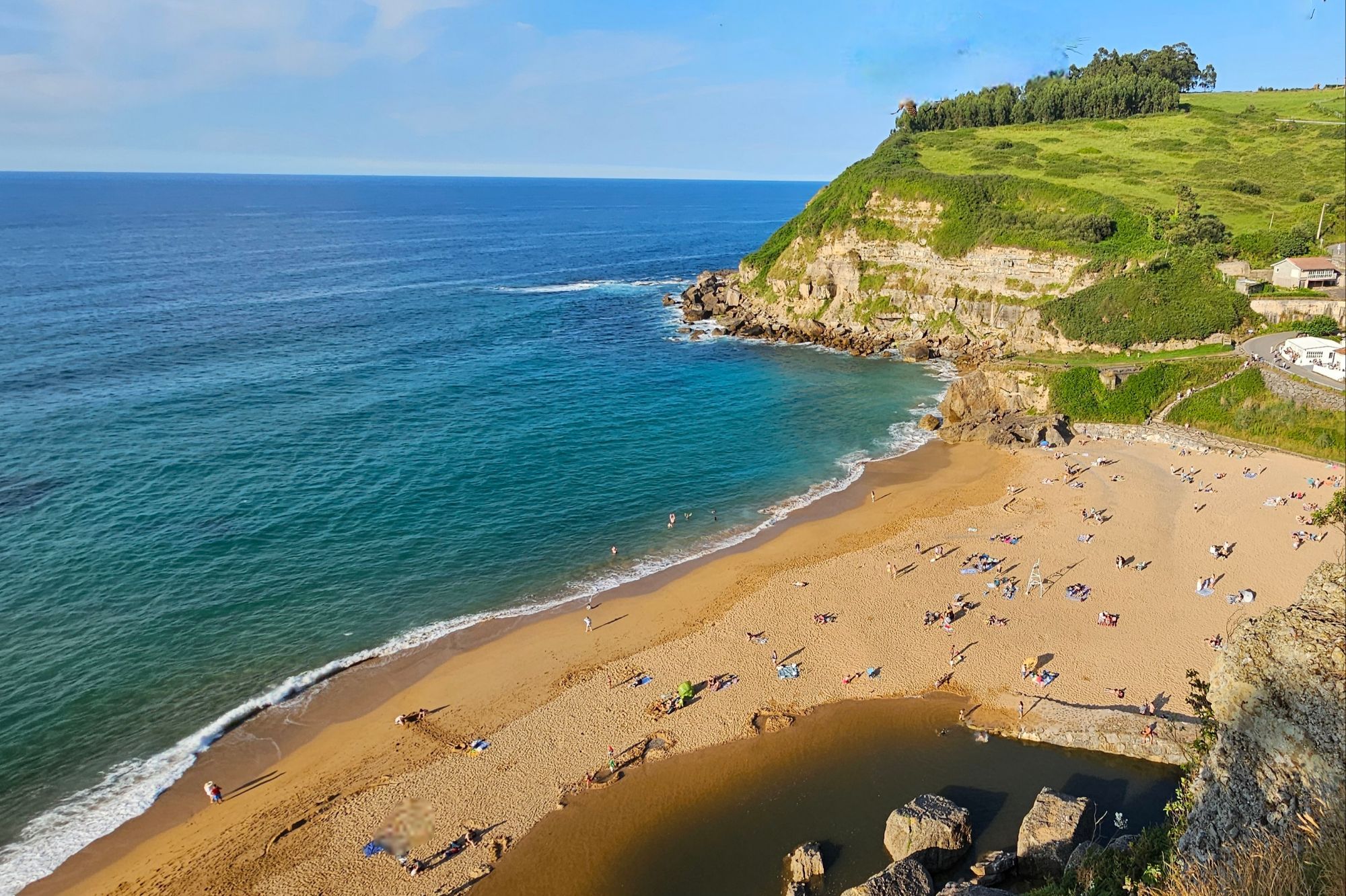 Playa de la Ñora, Asturias