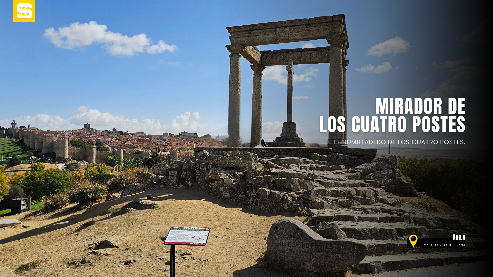 Los Cuatro Postes de Ávila: el mejor mirador para contemplar la ciudad amurallada