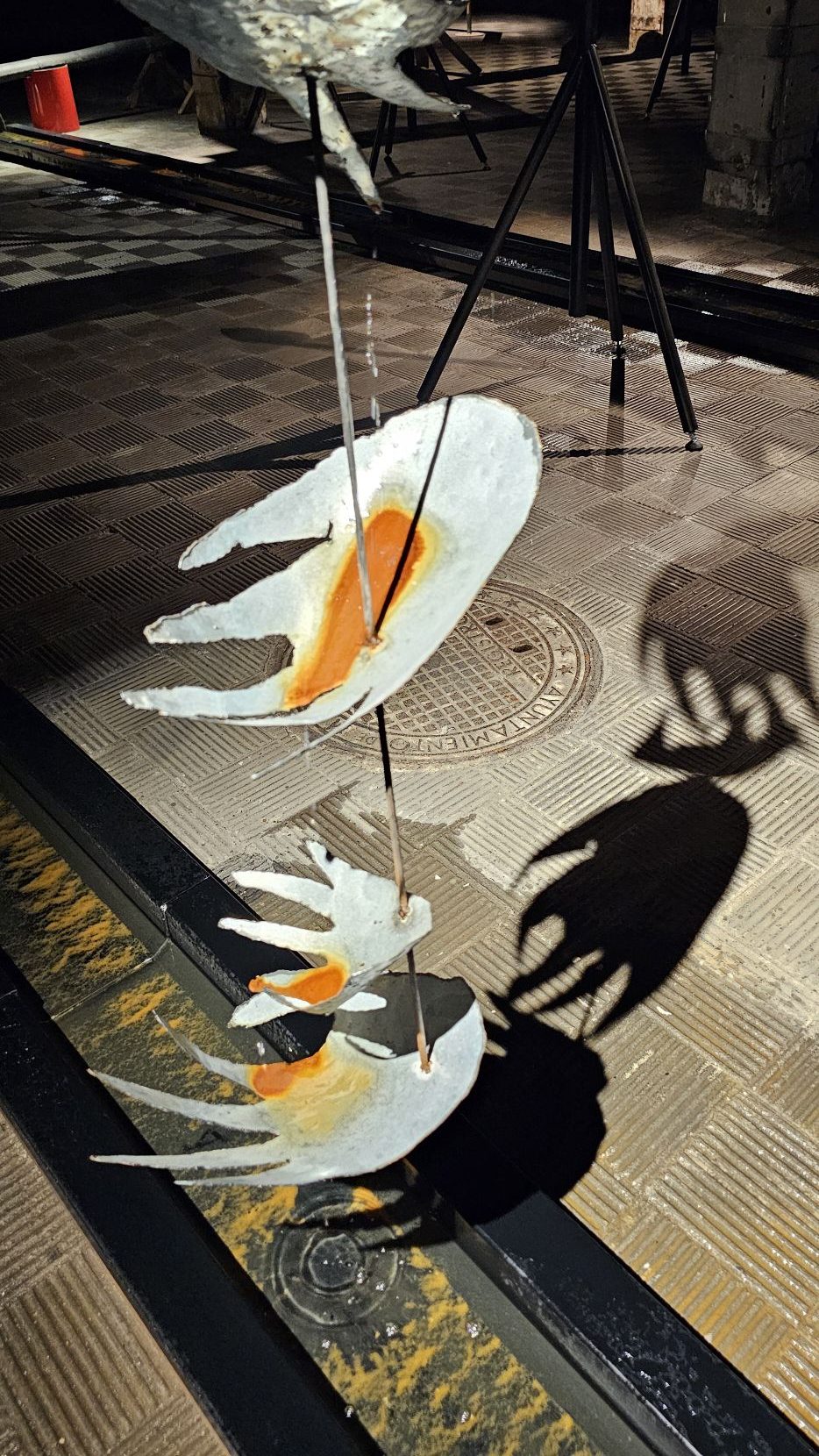 Descubre Lengua en coro, cuenta de Cristina Mejías en Matadero Madrid: una exposición donde el agua, la memoria y la escucha convierten el espacio en una experiencia sensorial única.
