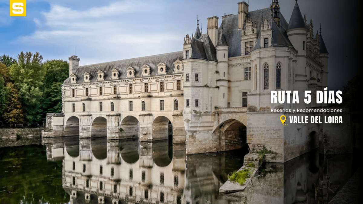 Ruta de 5 días por el Valle del Loira: itinerario en moto entre castillos, pueblos medievales y viñedos (de París a&nbsp;Angers)