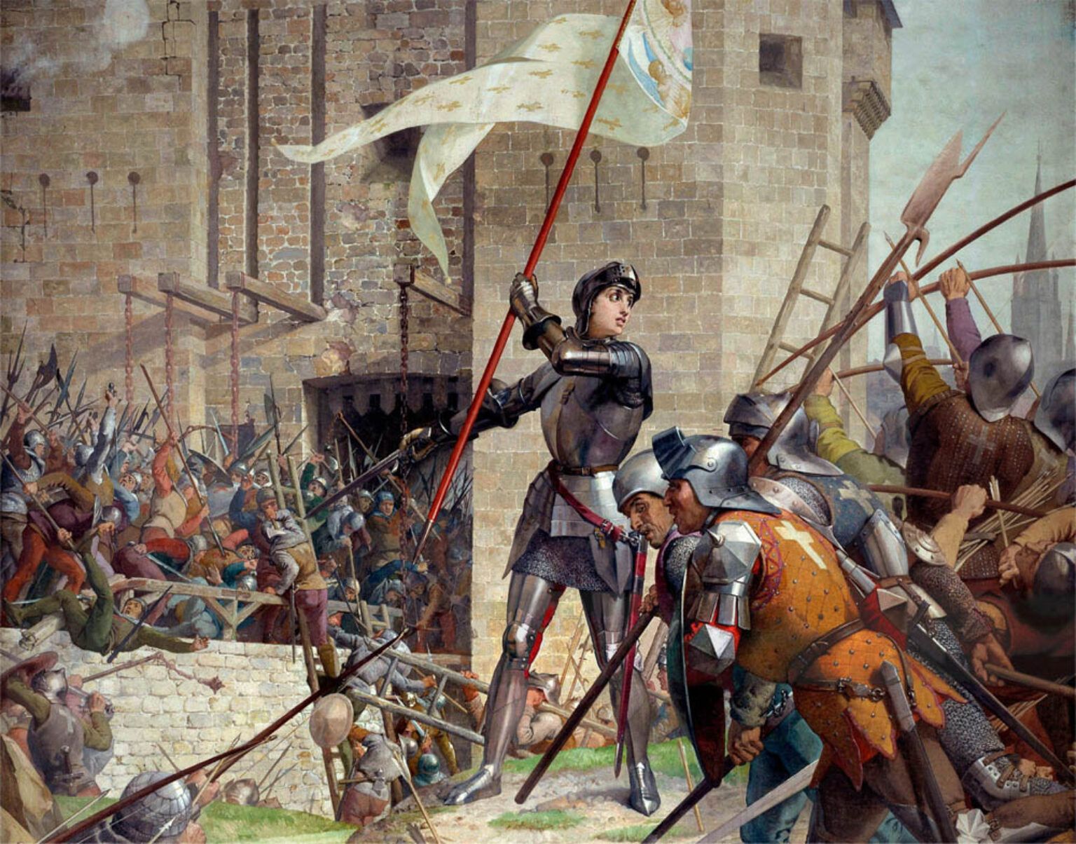 Descubre la historia real de Juana de Arco, las voces que la guiaron, el juicio en Rouen, su ejecución en la hoguera y cómo pasó de hereje a santa de Francia.