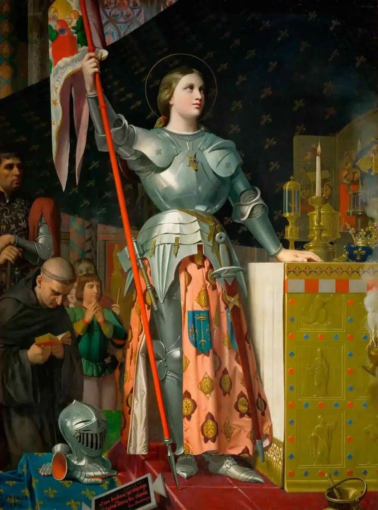 Descubre la historia real de Juana de Arco, las voces que la guiaron, el juicio en Rouen, su ejecución en la hoguera y cómo pasó de hereje a santa de Francia.
