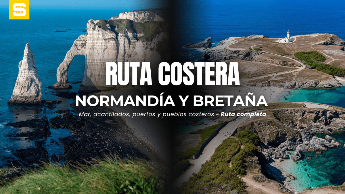 Ruta costera por Normandía y Bretaña: itinerario completo en moto/coche con mapa, pueblos imprescindibles y acantilados más&nbsp;espectaculares
