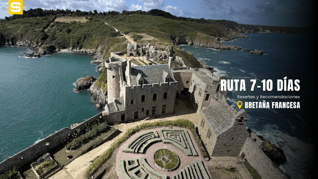 Bretaña francesa en 7-10 días: ruta en moto o coche con mapa y los lugares imprescindibles