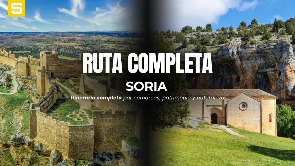 Ruta por Soria en moto o coche: itinerario completo por comarcas, patrimonio y&nbsp;naturaleza