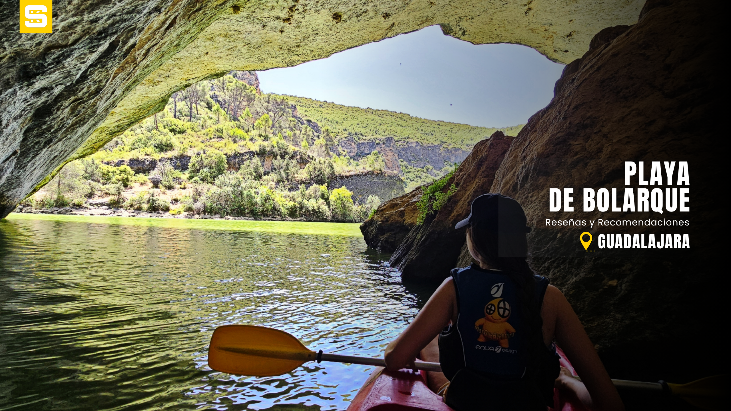 Playa de Bolarque, una de las mejores playas de interior de España. Kayak, paddle surf, rutas y naturaleza a 1 hora de Madrid