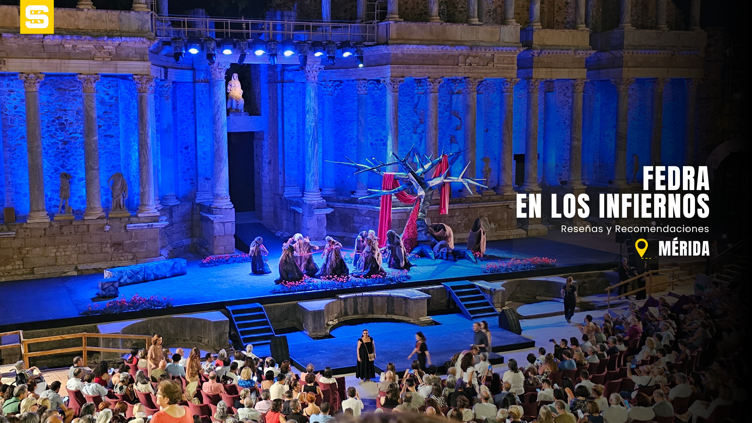 Fedra, en los infiernos: una noche de teatro inolvidable en el Teatro Romano de Mérida