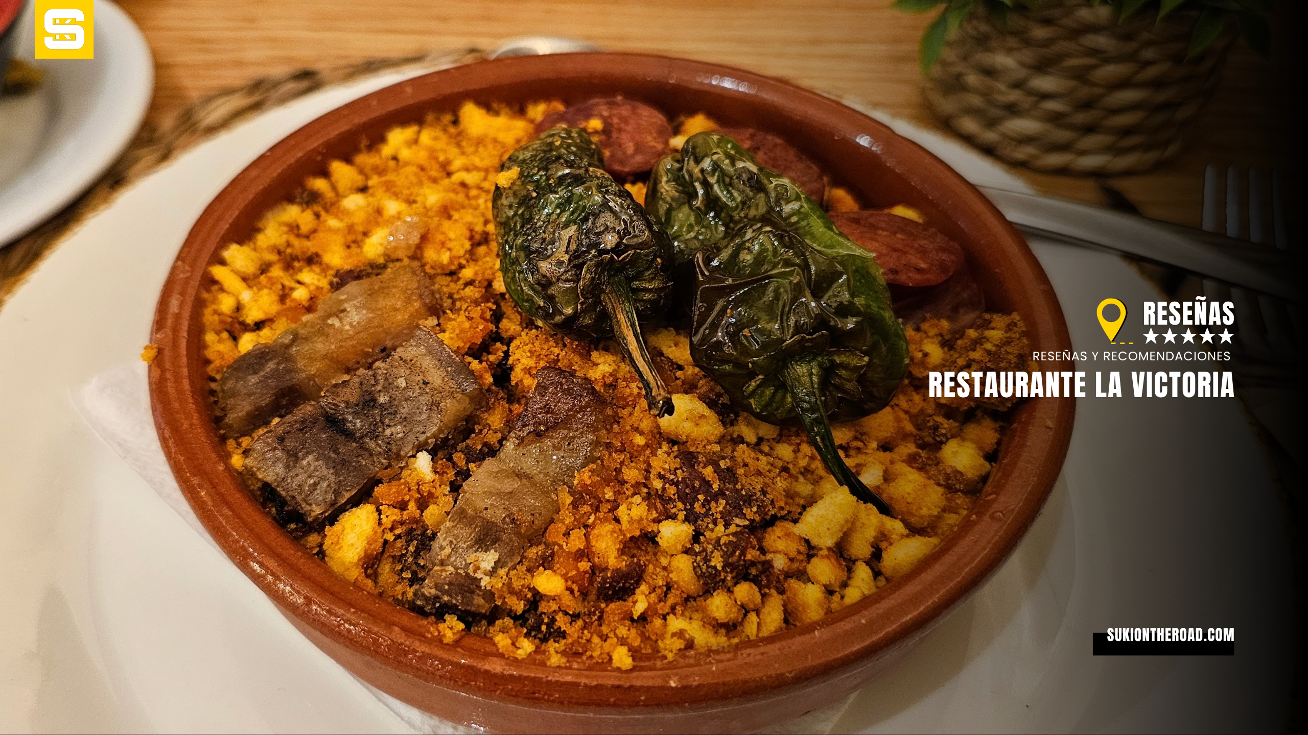 Reseña-Restaurante La Victoria, en la Plaza Mayor de Trujillo